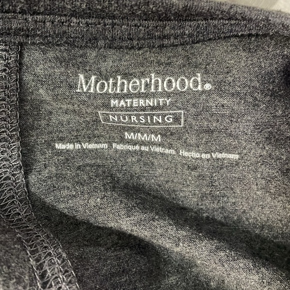 Motherhood Jersey Knit Nursing Top - Picture 4 of 5